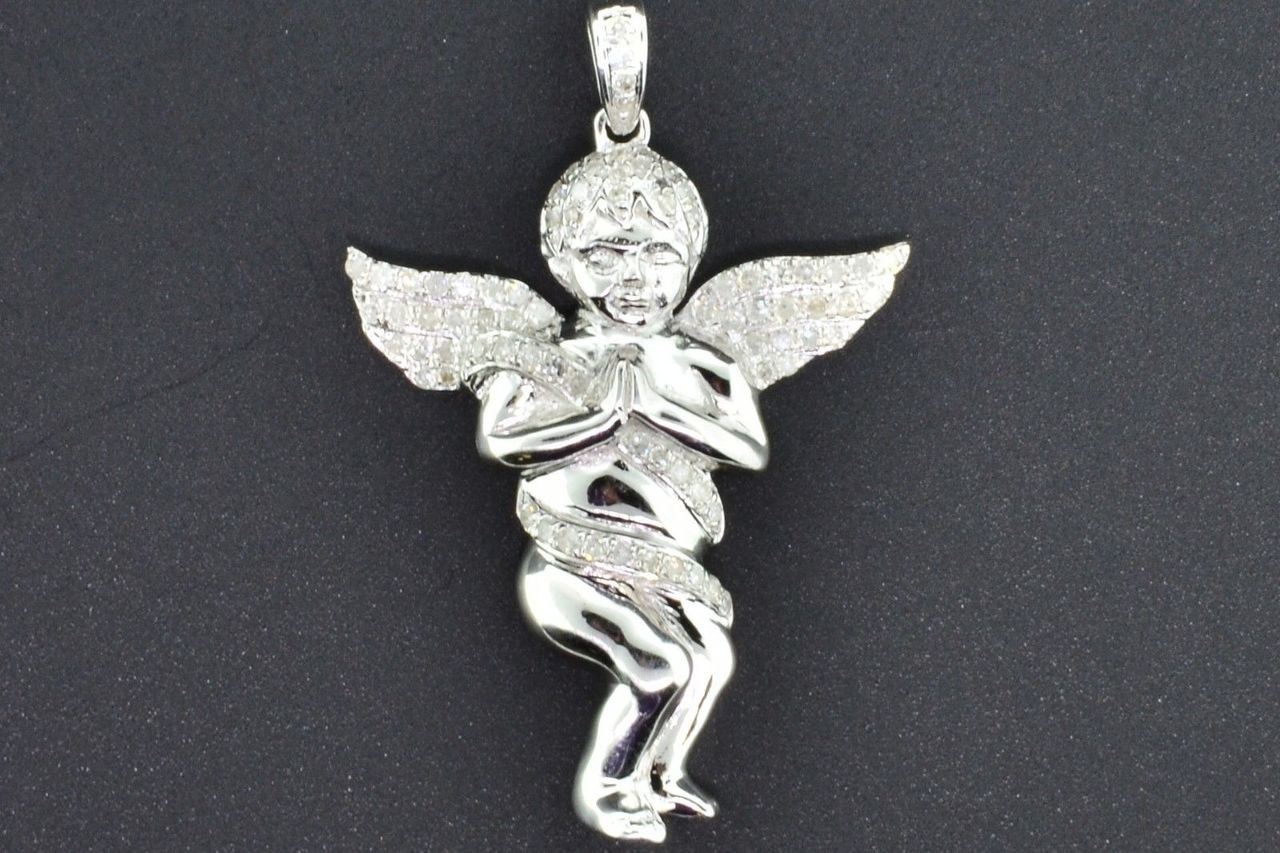 4 Sterling Silver Fairy Charms, 925 Silver Fairy Charms, Angel