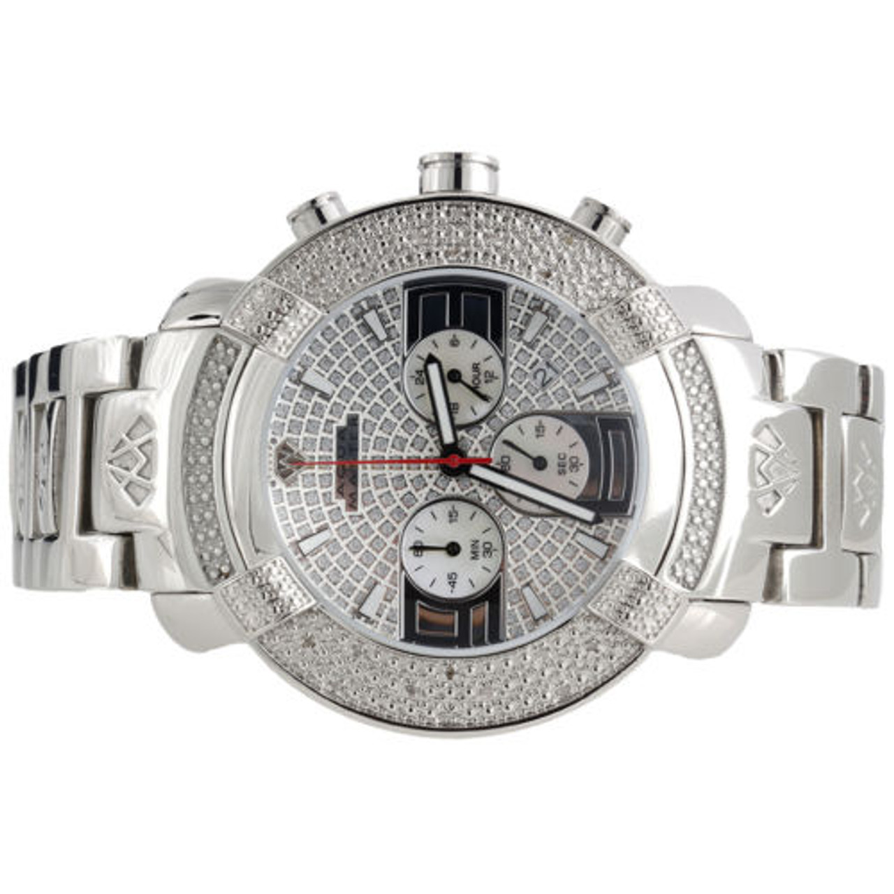Mens Diamond Watch Aqua Master Jojo Jojino Joe Rodeo