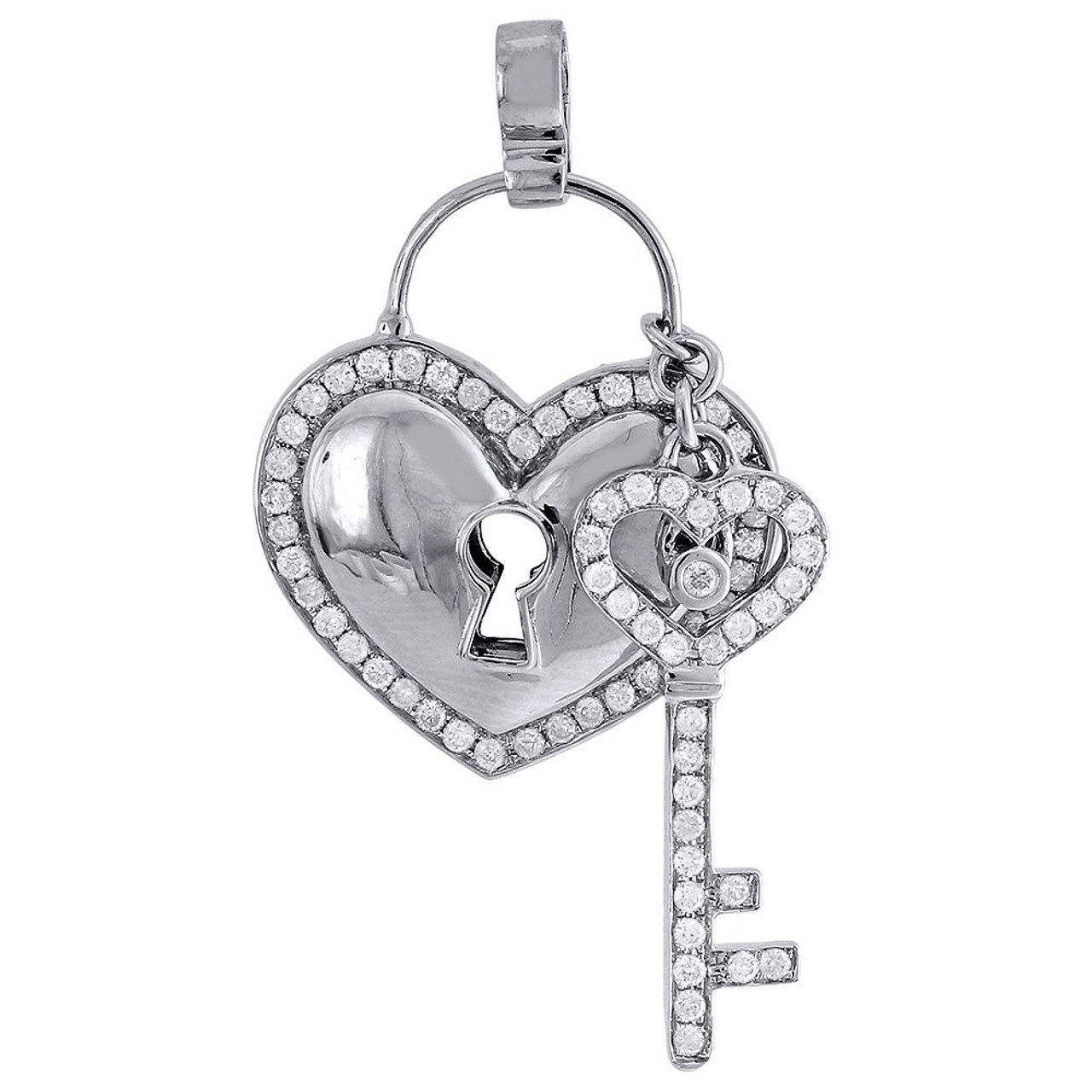 Love Lock And Key Pendant |