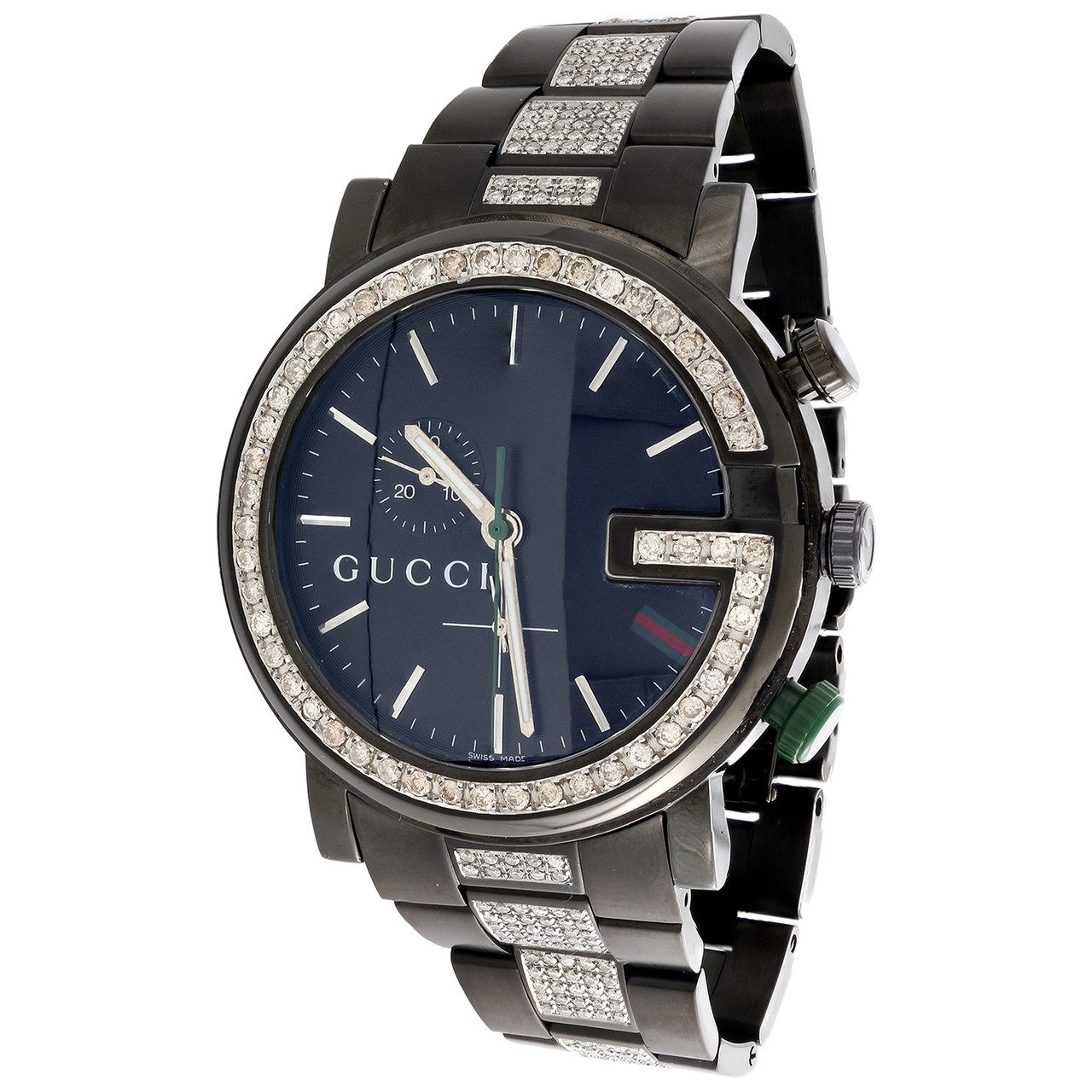 Gucci watch clearance black band