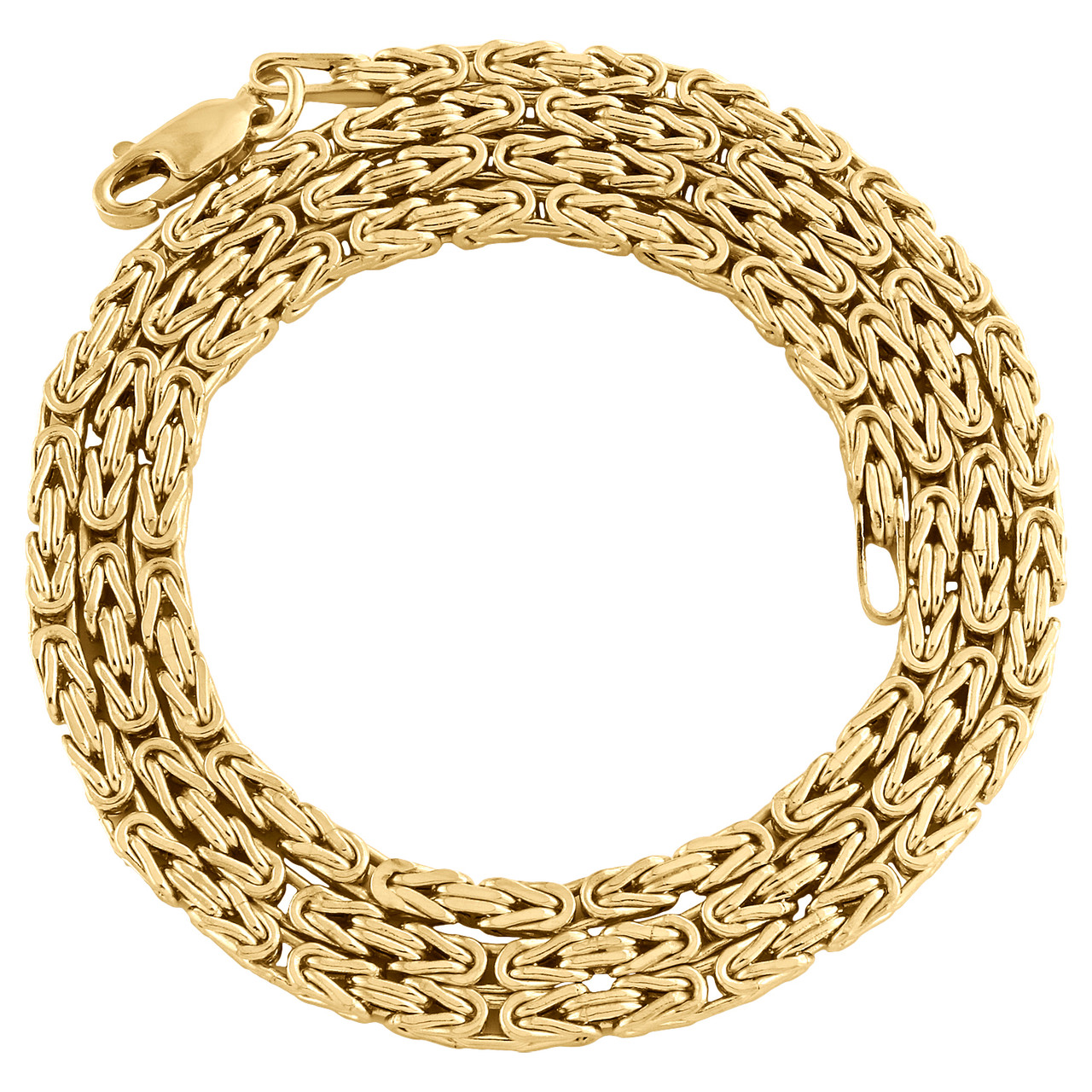 byzantine box chain necklace