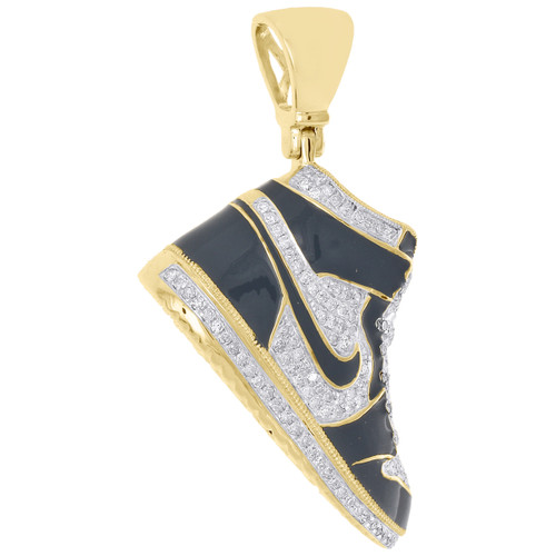 gold diamond jordans