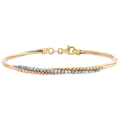 14K Beaded Bracelets