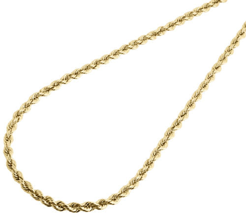 Mens Ladies 1/10th Yellow Gold 4mm 
