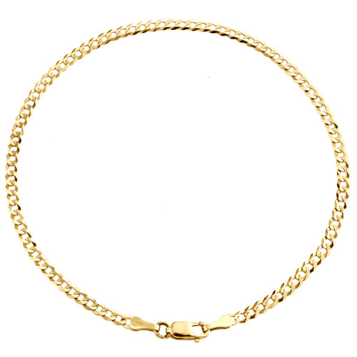 Curb Cuban Link Anklet / Bracelet 