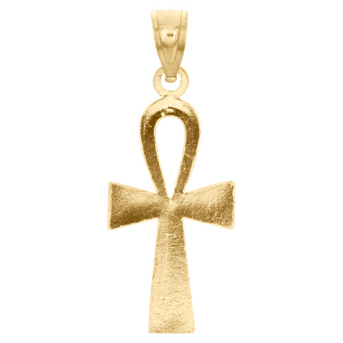 10K Yellow Gold Diamond Cut Egyptian 
