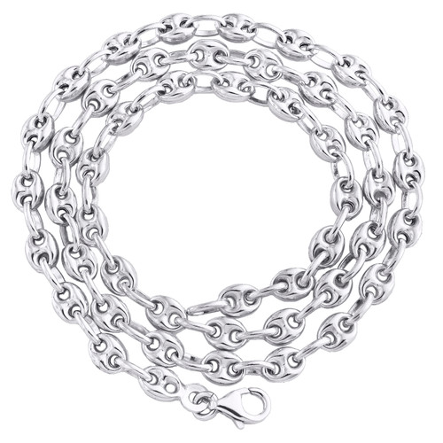 Coffee Bean Chains, 18K Gold Plated Stainless Steel Coffee Beans Shaped  Choker Necklace Foe Men And Women,4 Widths And 2 Colors,gold,6mm+55cm |  Amazon.com