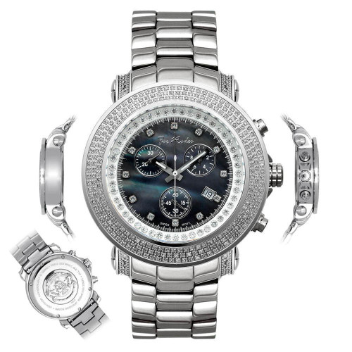 Men's Diamond Watch Joe Rodeo Junior JJU5 2.50 Ct Blue MOP