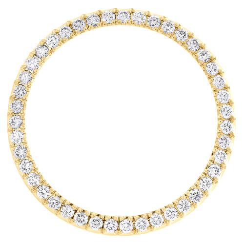 Custom U-Cut Prong Set Diamond Bezel For Rolex DateJust II 41mm Watch 2.20 CT