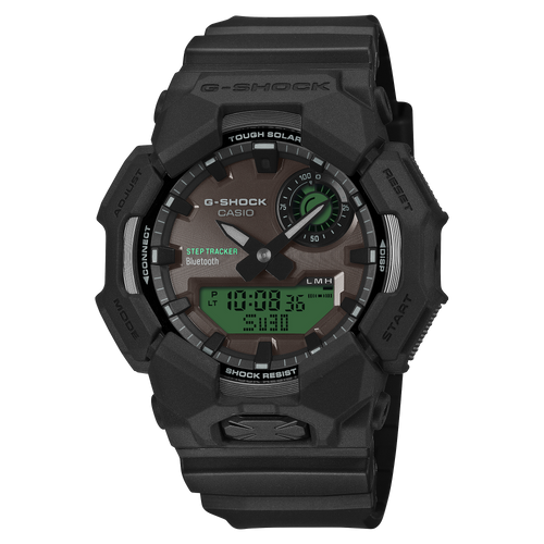 Casio G-Shock GAB010BEG-1A Unisex Black Resin Electro Green GA-B010 Series Watch