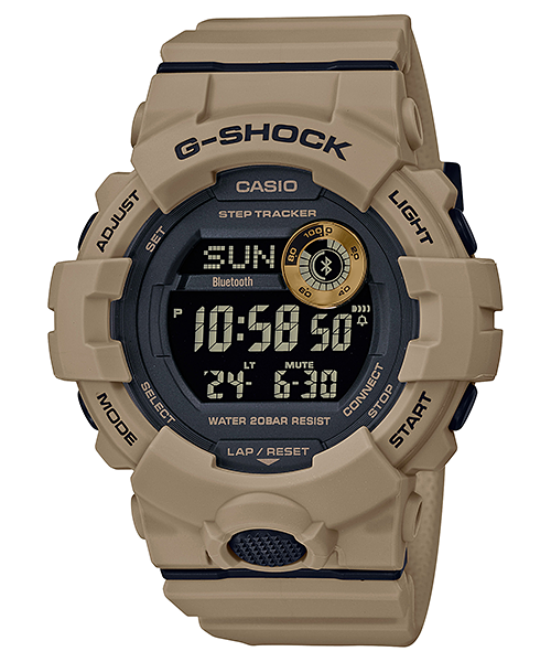 Casio G-Shock MOVE GBD800UC-5 Sports Brown Digital LED GBD-800 Series Watch