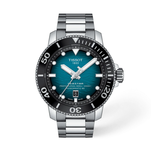 Tissot Seastar 2000 T120.607.11.041.00 Blue Gradient Automatic Watch - No Box