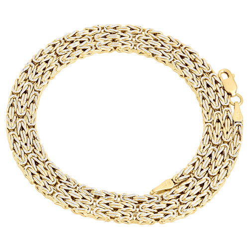 Open Circle Rolo Chain Link Necklace 20 