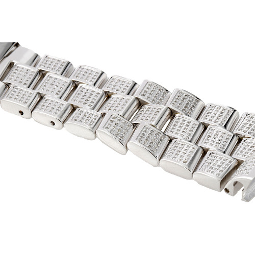 diamond watch bands for mens