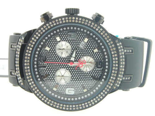 Reloj para hombre Joe Rodeo JoJo master edition 242 con diamantes reales de 2,20 qt. negro jjm90