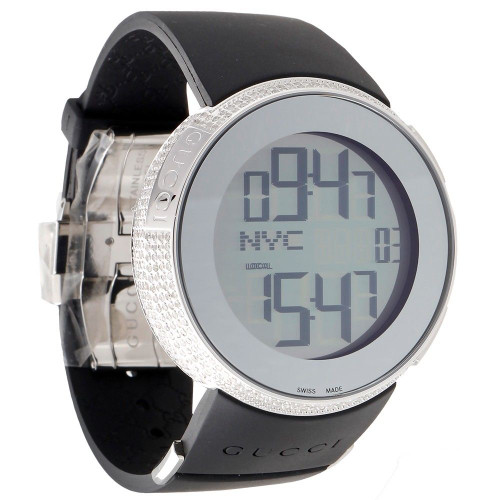 Diamond Gucci I-Gucci Watch Mens 