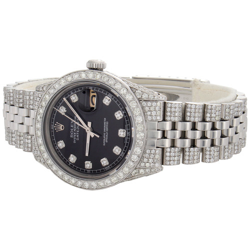 black bust down rolex