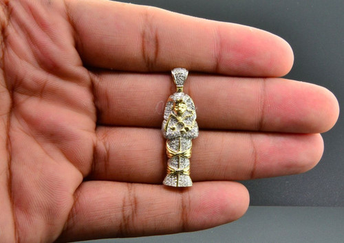 Genuine Diamond Egyptian Pharaoh King 