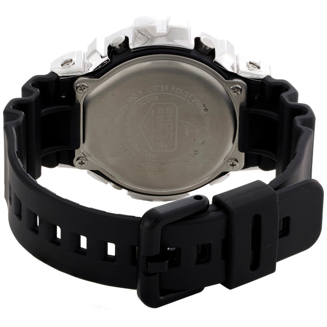 Casio G-Shock DW6900 Watch White Round Real Diamond Stainless Steel ...