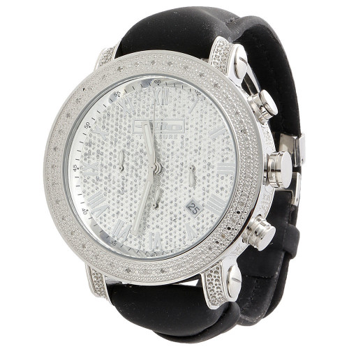 Mens JoJo Treasure JoJino Joe Rodeo Diamond Watch Roman