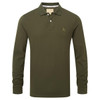 Green Schoffel Mens St Ives Long Sleeve Polo Shirt