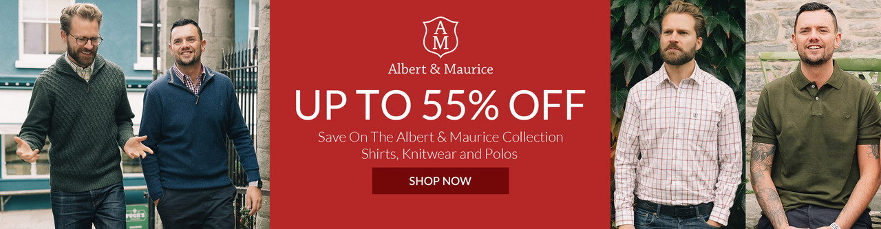 Winter Sale Up To 50% Off the Albert and Maurice Collection | Shop Now