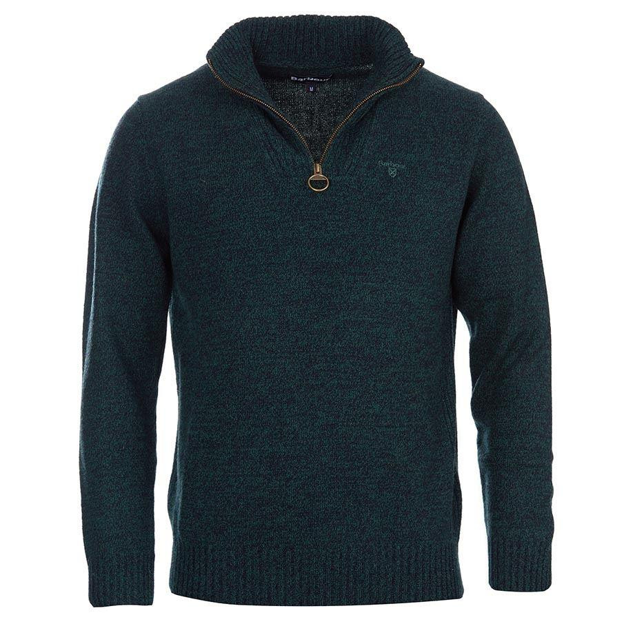 Barbour Essential Lambswool Half Zip Jumper