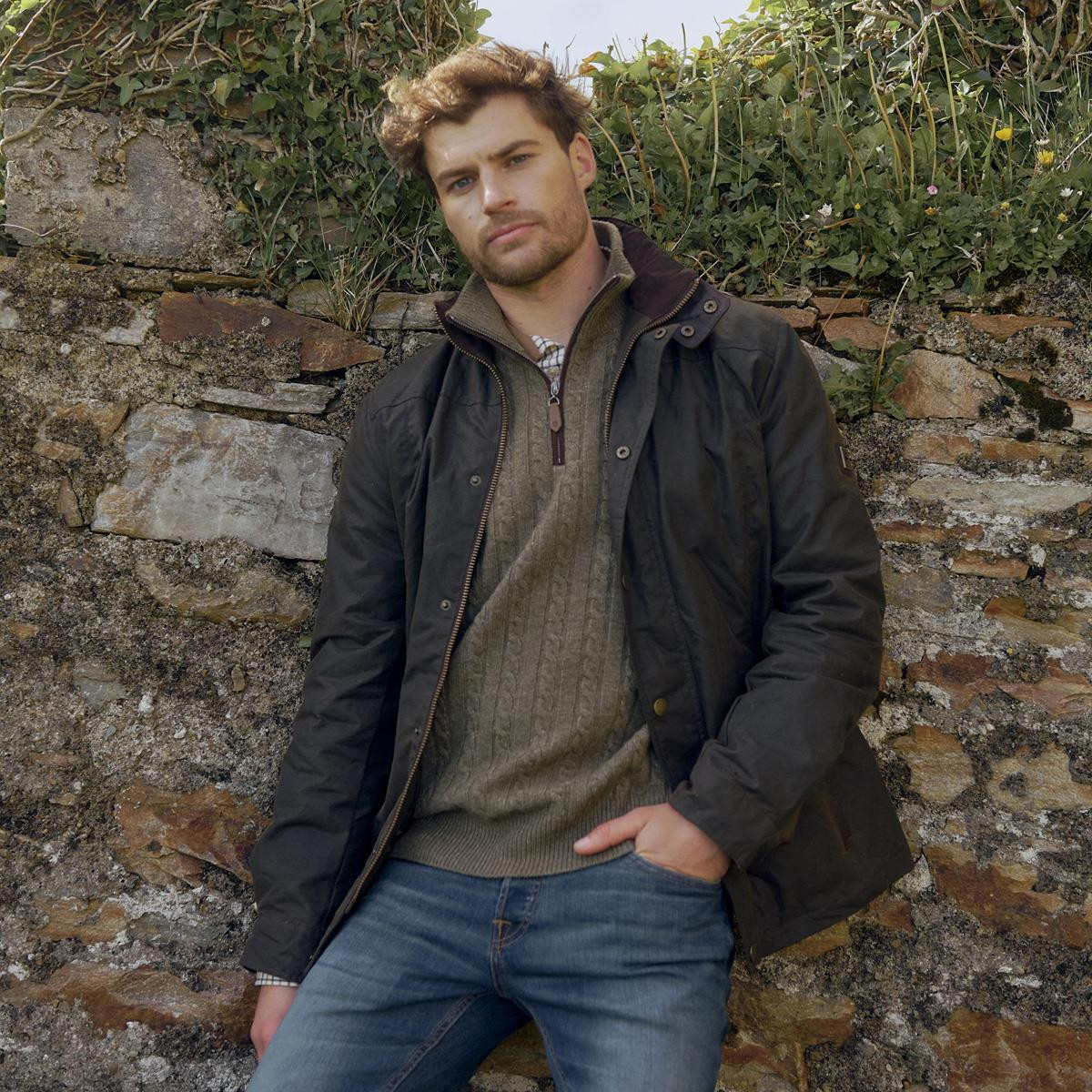 Dubarry Mens Carrickfergus Waxed Jacket