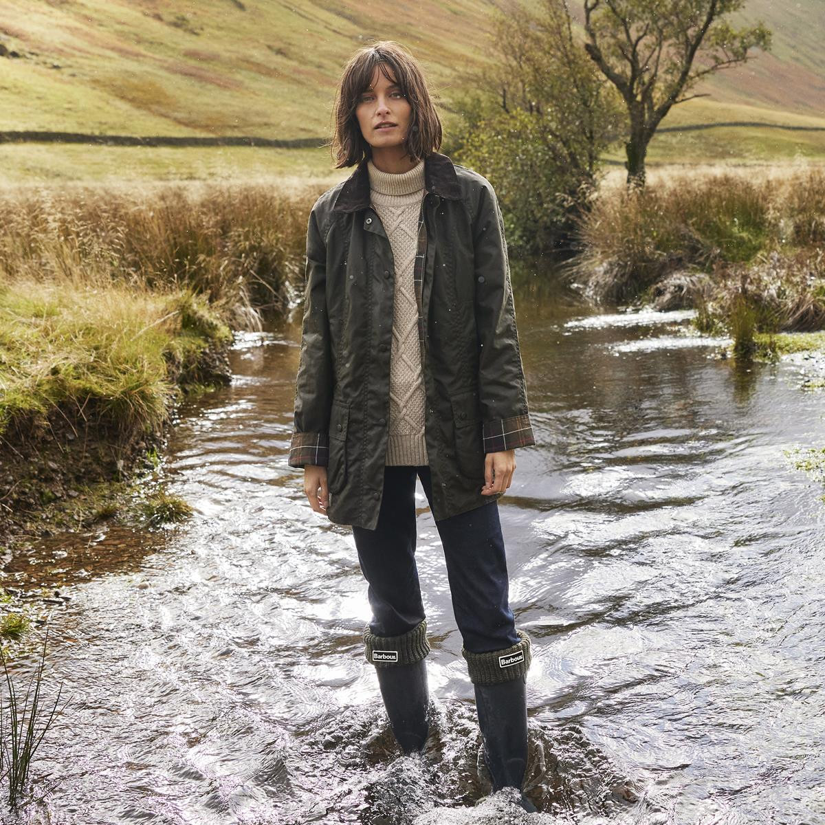 Barbour International Ladies Wax Jackets Ireland Womens Jackets1