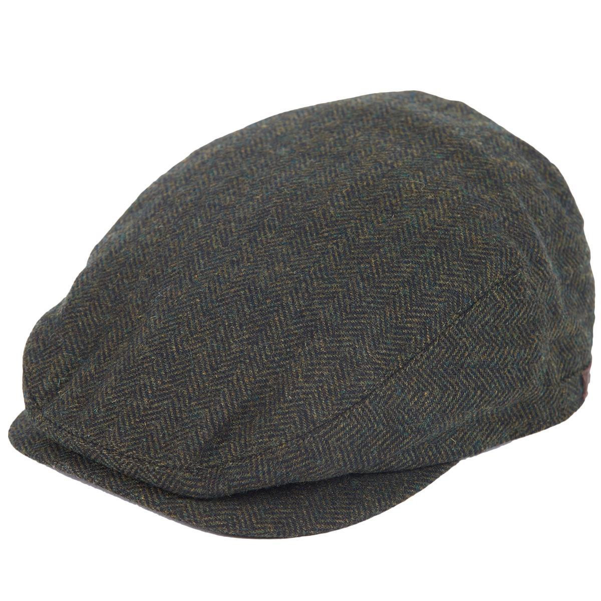 Barbour Mens Barlow Flat Cap - Main Image