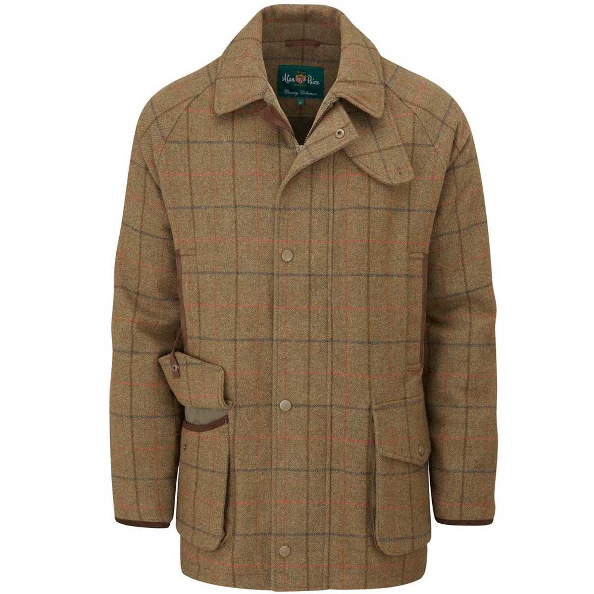 Alan Paine Mens Combrook Waterproof Tweed Coat | Philip Morris & Son