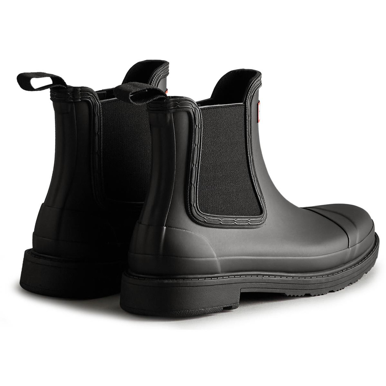 Hunter Womens Commando Chelsea Boots