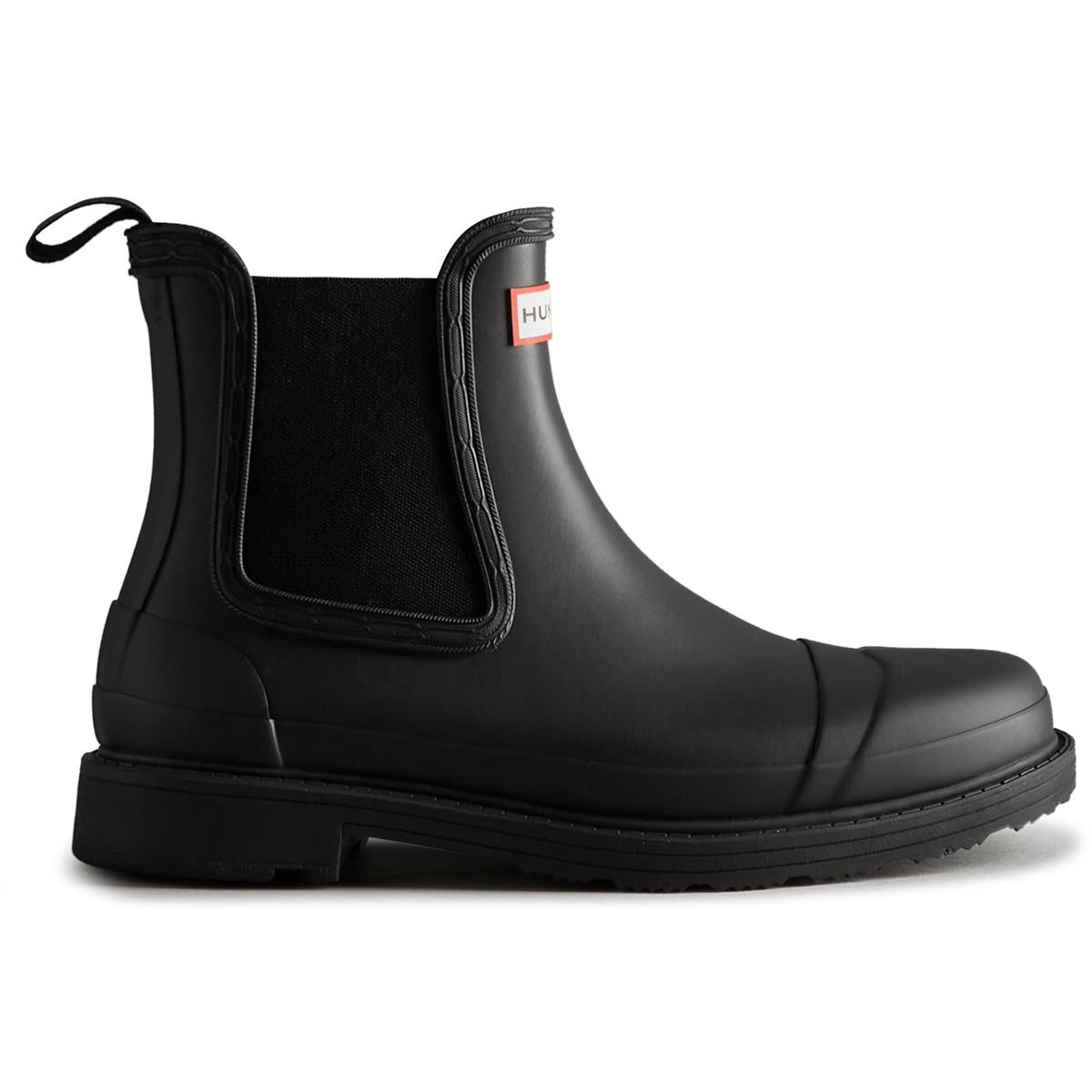 Chelsea Black Hunter Boots Hunter Mens Commando Chelsea Boots