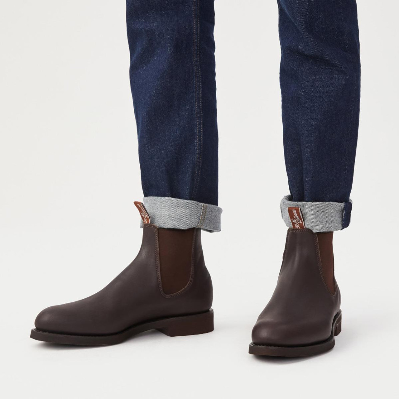 R.M.Williams - Gardener Commando Leather Chelsea Boots - Brown