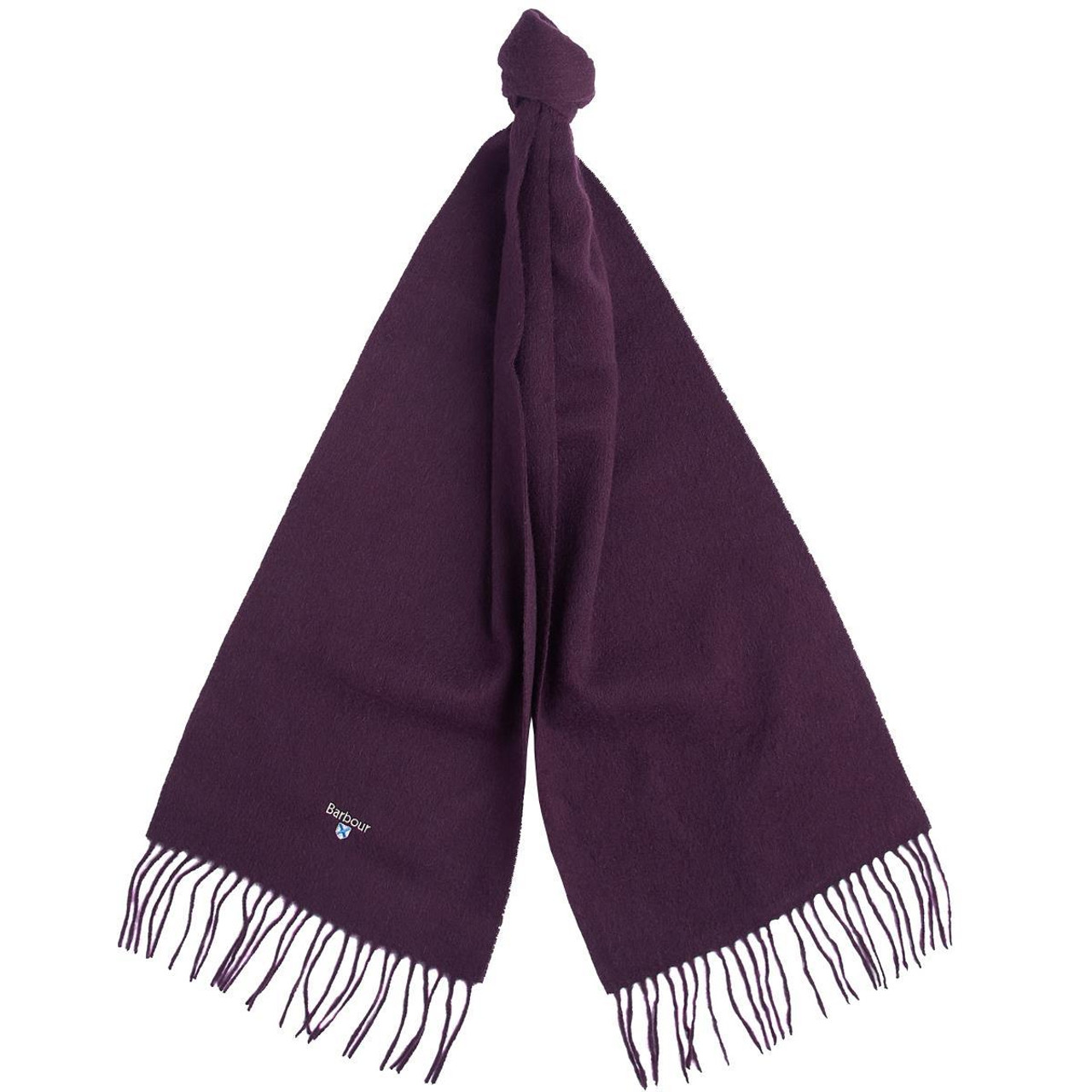 Barbour Unisex Plain Lambswool Scarf