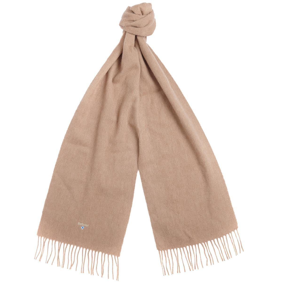 Barbour Unisex Plain Lambswool Scarf