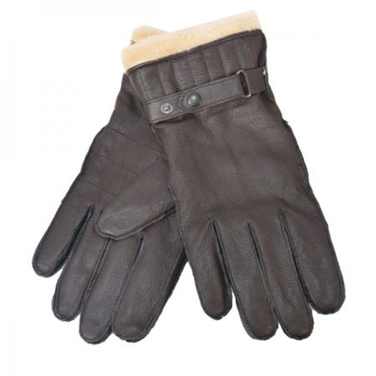 barbour utility gloves brown