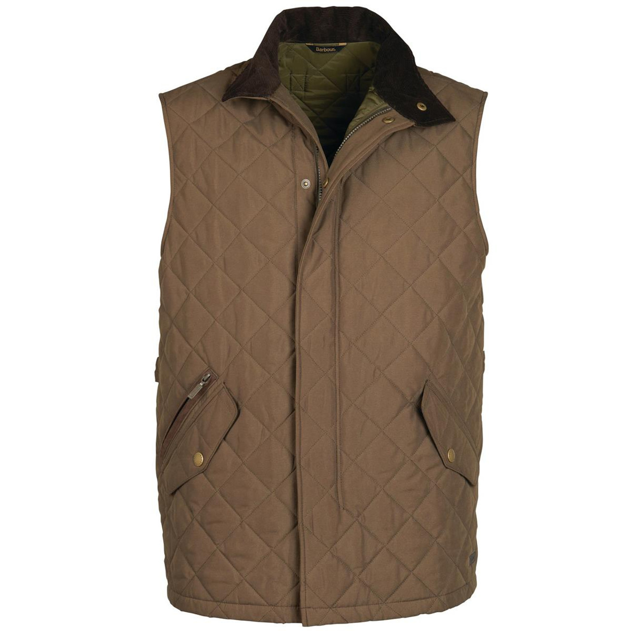 Barbour gilets hot sale mens Brown