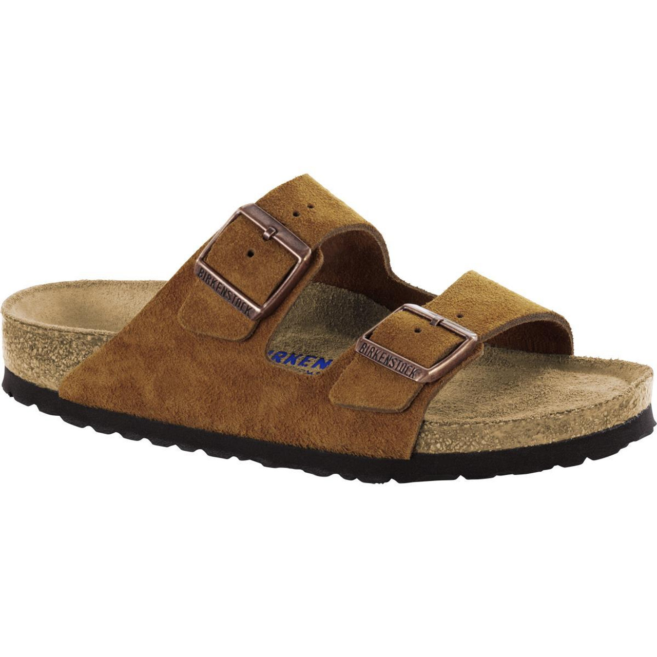 Arizona soft footbed suede sales leather mink