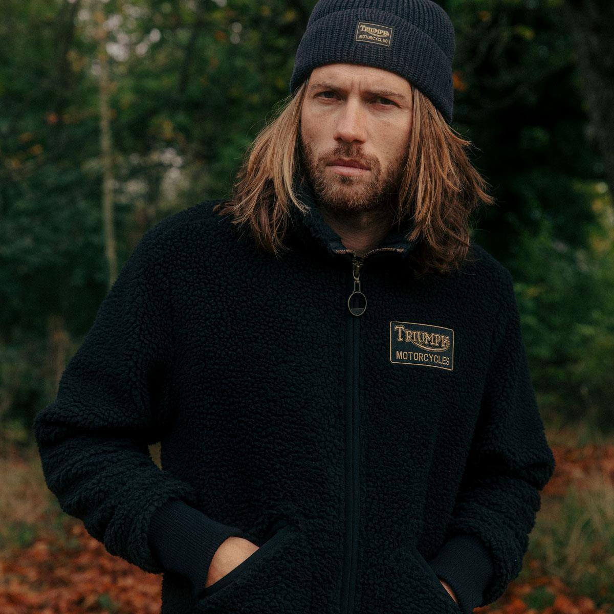 Triumph Mens Roadhouse High Pile Fleece | Philip Morris & Son