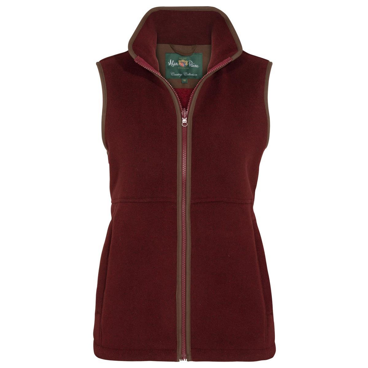 Alan Paine Womens Aylsham Fleece Waistcoat