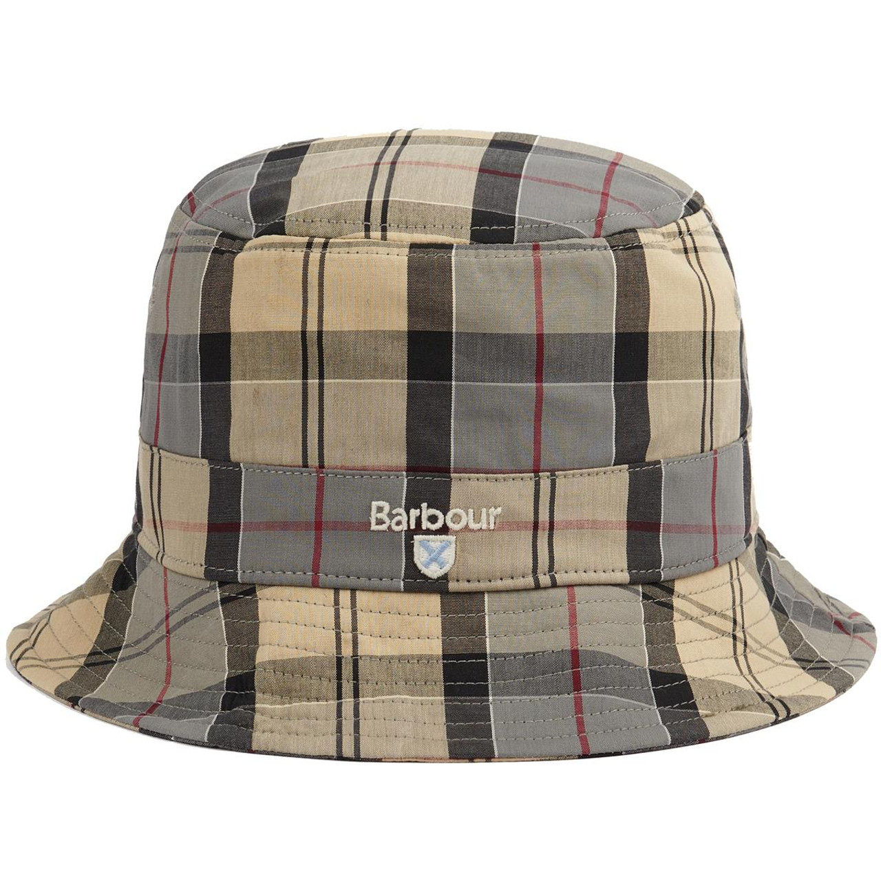 Barbour Mens Tartan Bucket Hat