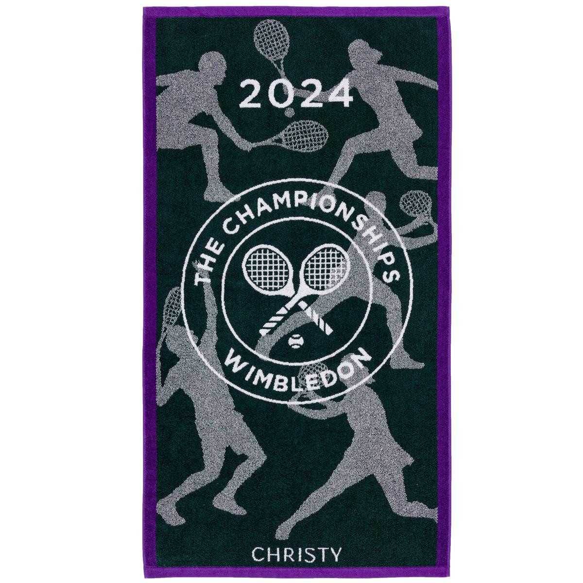 Christy Wimbledon Championship 2024 Towel | Philip Morris & Son