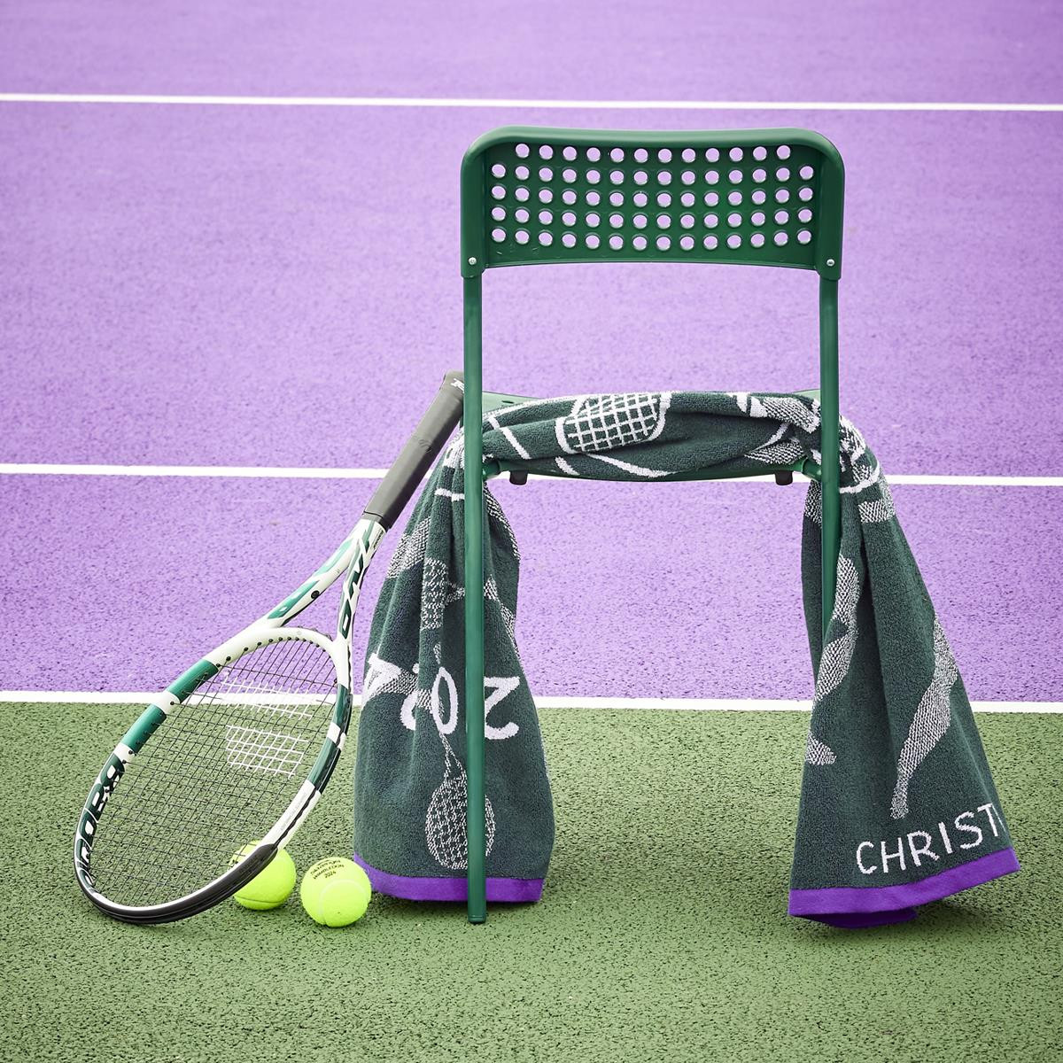 記念グッズ Wimbledon Championships Towel 2024 Official Wimbledon 2024 Championship Towel – Radio Times Shop