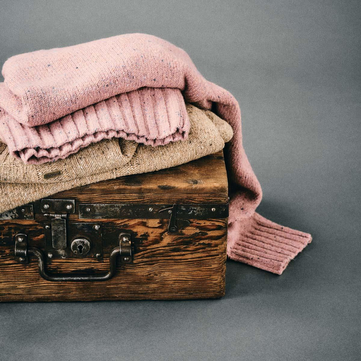 Barbour Womens Lavensdale Crew Knitted Jumper Philip Morris Son