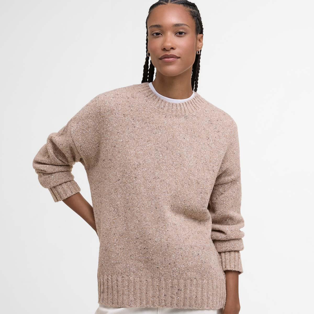 Barbour Womens Lavensdale Crew Knitted Jumper Philip Morris Son