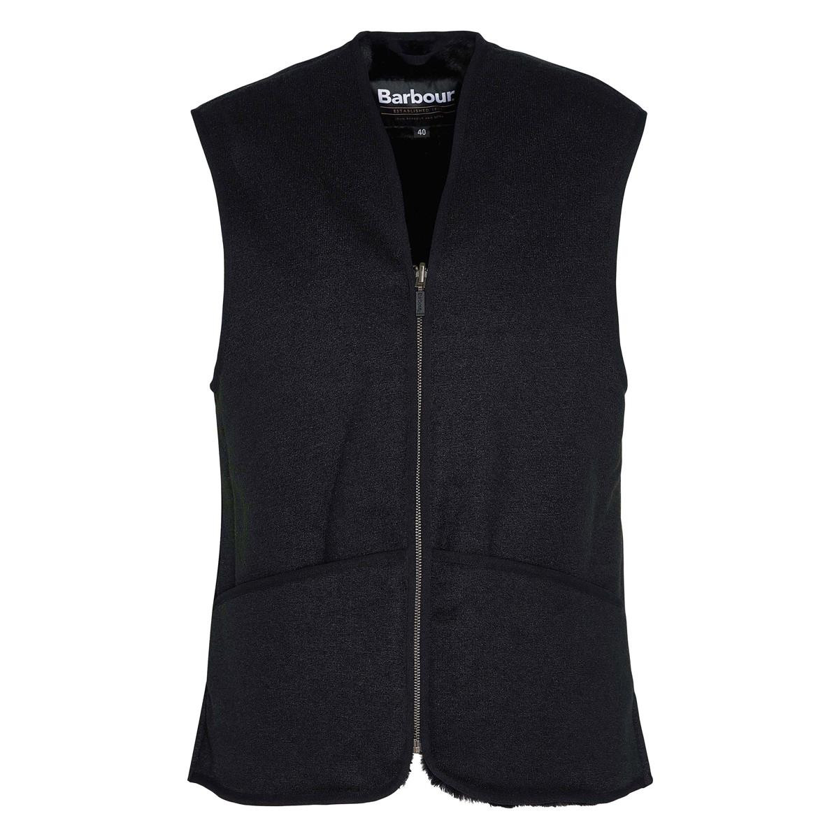 Barbour Warm Pile Waistcoat Zip-In Liner - Main Image