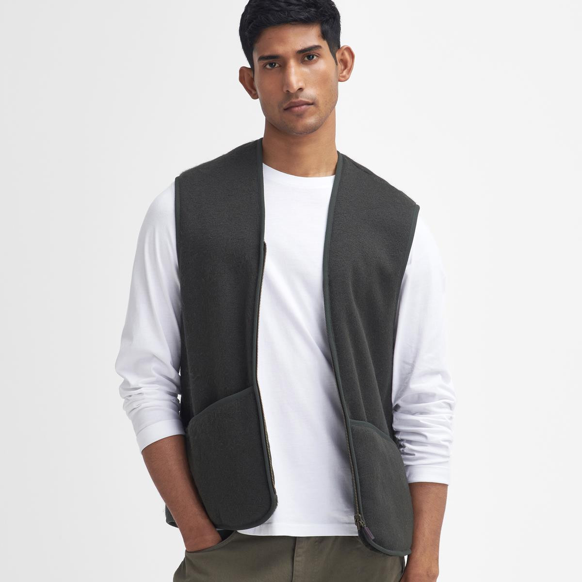 Barbour Warm Pile Waistcoat Zip-In Liner | Philip Morris & Son