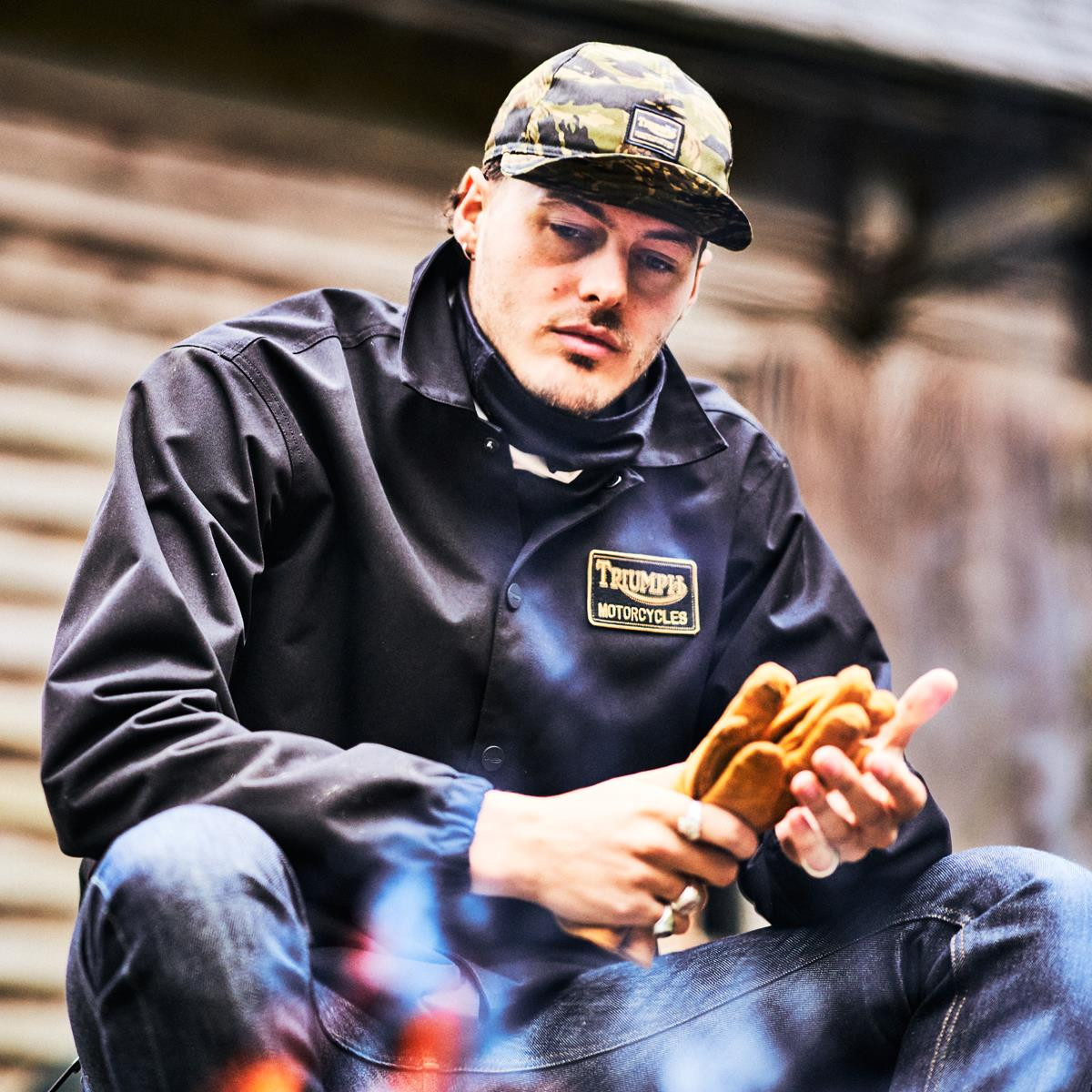 Triumph Oiley Jacket | Philip Morris & Son