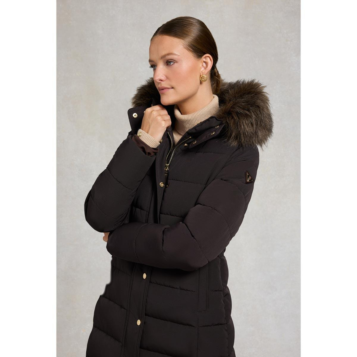 Holland Cooper Womens Stoneleigh Longline Coat | Philip Morris & Son